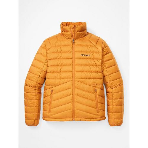 Marmot Down Jacket Yellow NZ - Highlander Jackets Mens NZ4098276